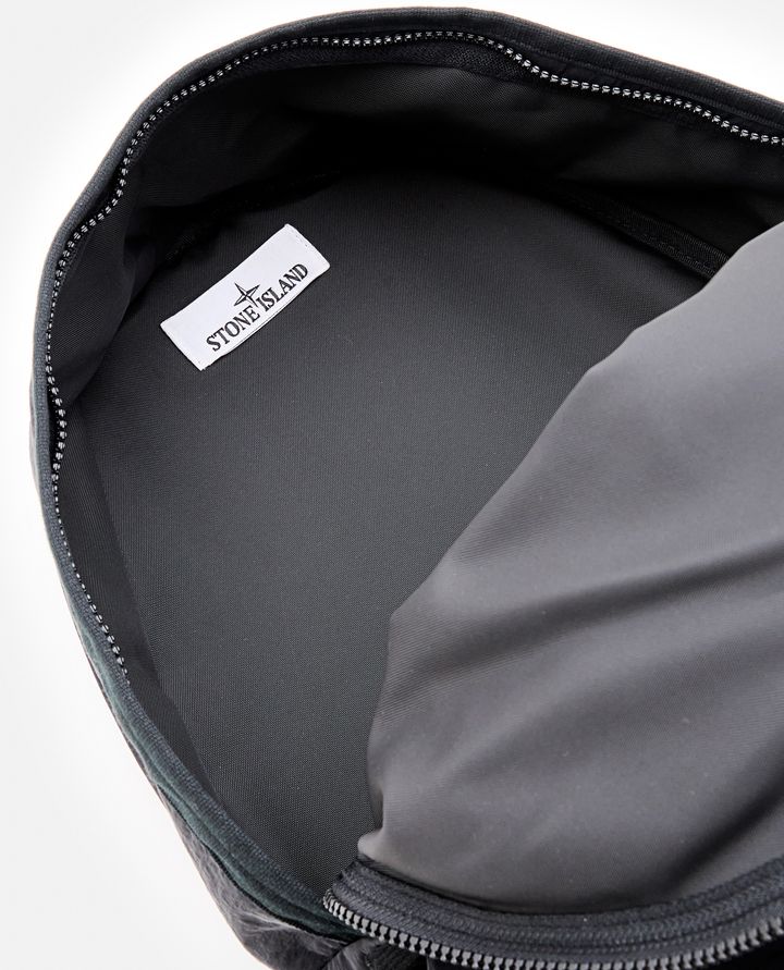 Stone Island - BACKPACK WITH EMBROIDERED LOGO_3