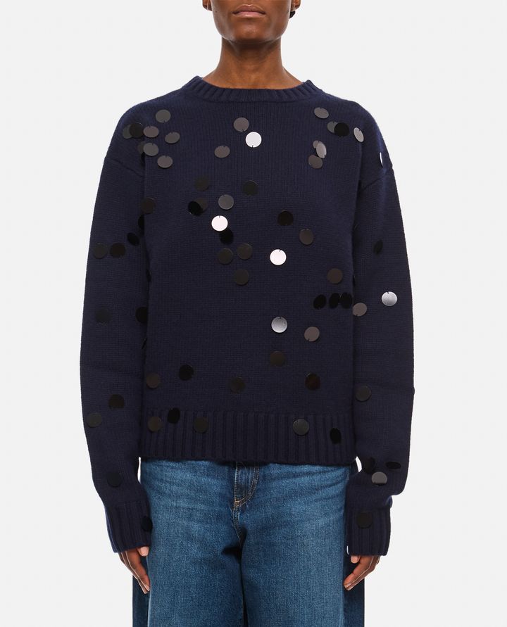 Extreme Cashmere X - OLDIE CASHMERE 2.26 SEQUIN PULLOVER_1