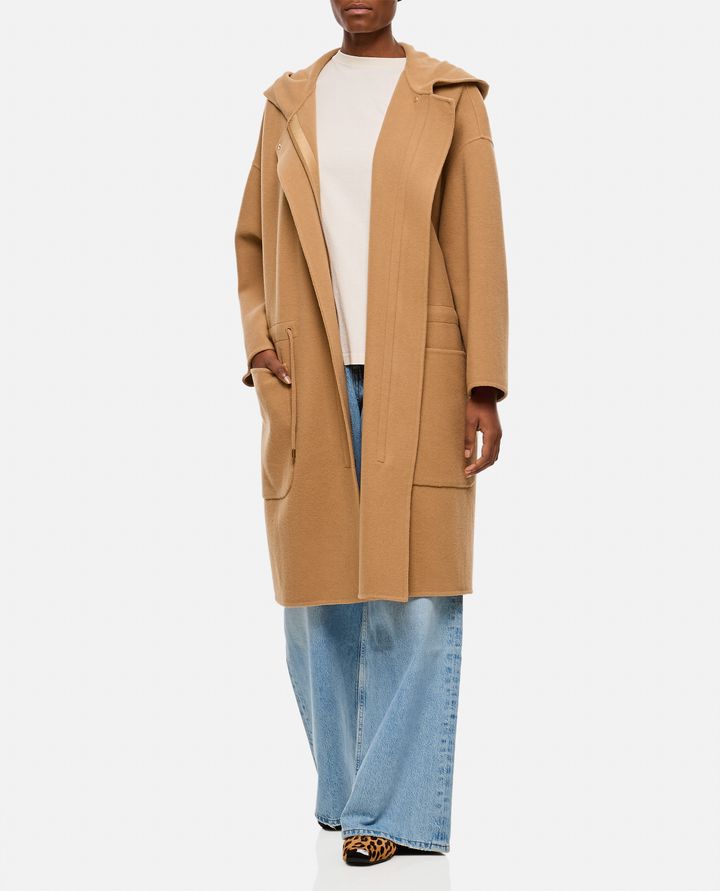 Max Mara - MIELE HOODED COAT WITH COULISSE_2