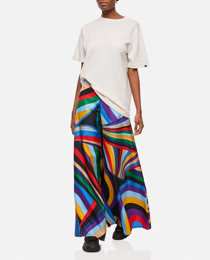 Emilio Pucci - SILK TWILL TROUSERS_2