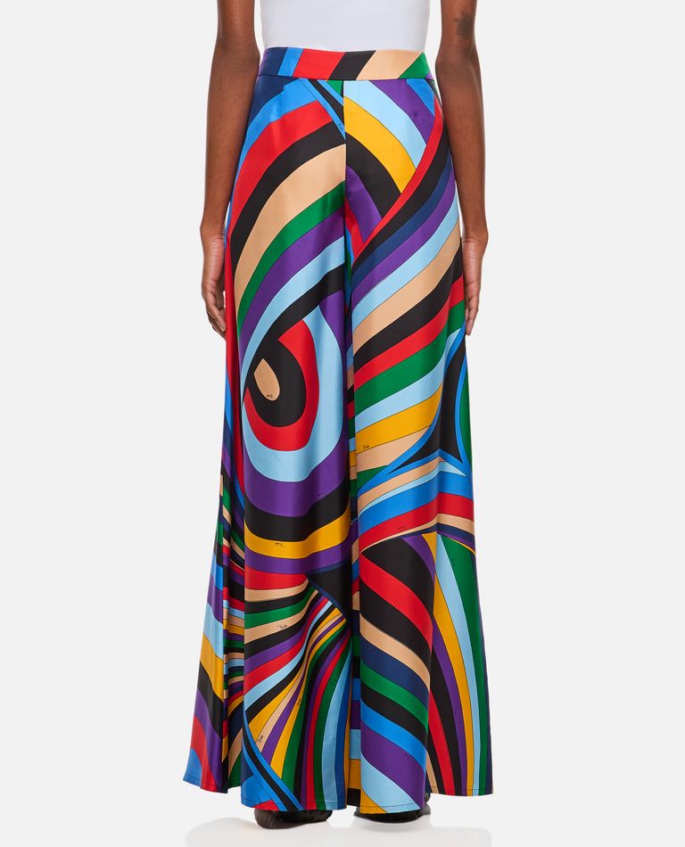 SILK TWILL TROUSERS for Women - Emilio Pucci | Biffi