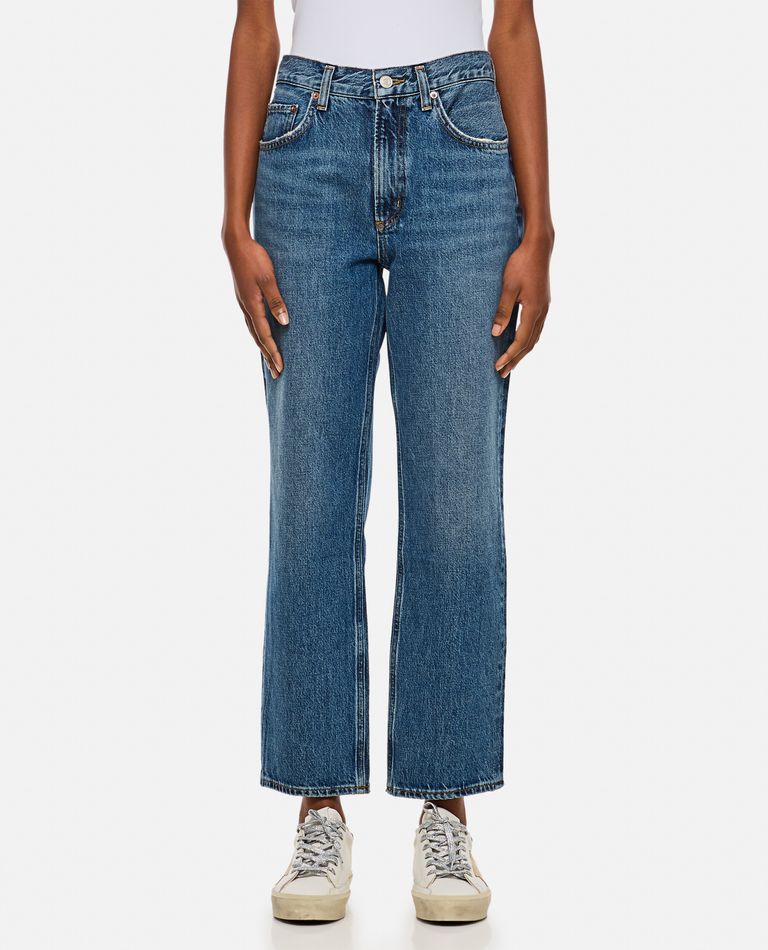 CRISS CROSS REGULAR DENIM PANTS for Women - Agolde | Biffi