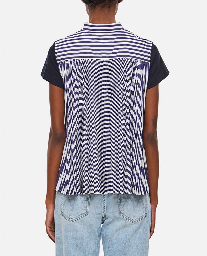 Sacai - COTTON POPLIN X COTTON JERSEY T-SHIRT_3