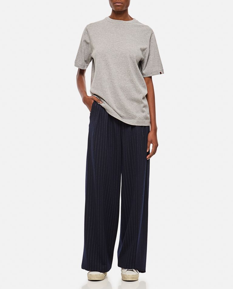 Extreme Cashmere X James Cotton Cashmere Knit 2.48 T-shirt In Grey