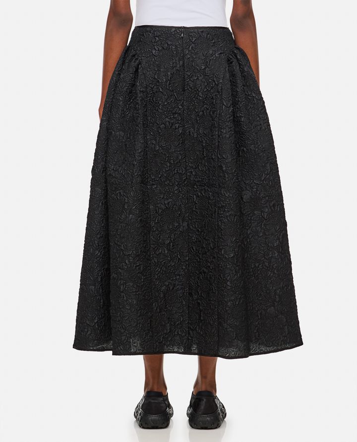 Cecilie Bahnsen - FABIOLA SKIRT BORAGE CLOQUÉ BLACK_3