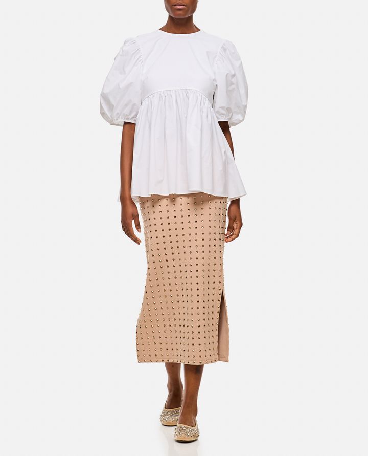 Cecilie Bahnsen - ANISHA TOP COTTON WHITE_2