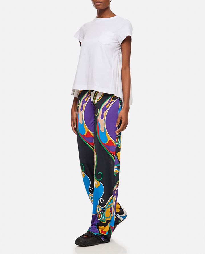 Emilio Pucci - JERSEY SATIN TROUSERS_2