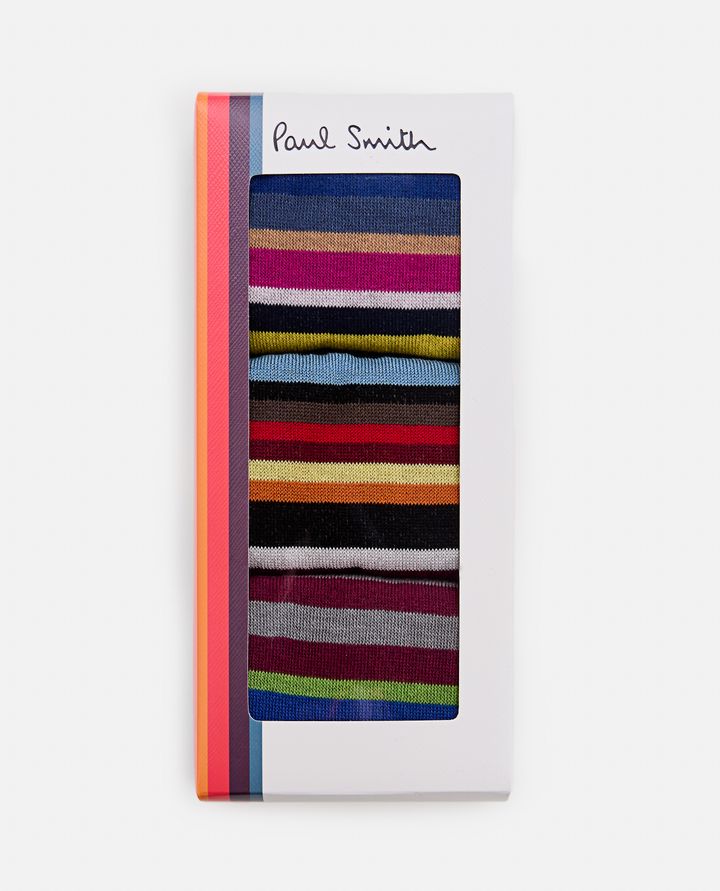 Paul Smith - MEN SOCK 3 PACK MIX_1