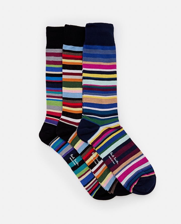 Paul Smith - MEN SOCK 3 PACK MIX_2