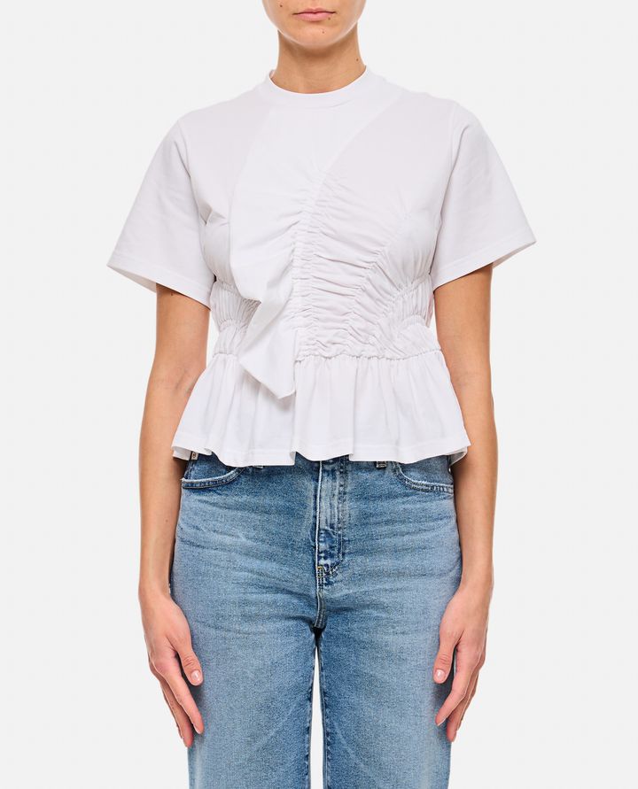 Cecilie Bahnsen - ACE TOP JERSEY WHITE_1