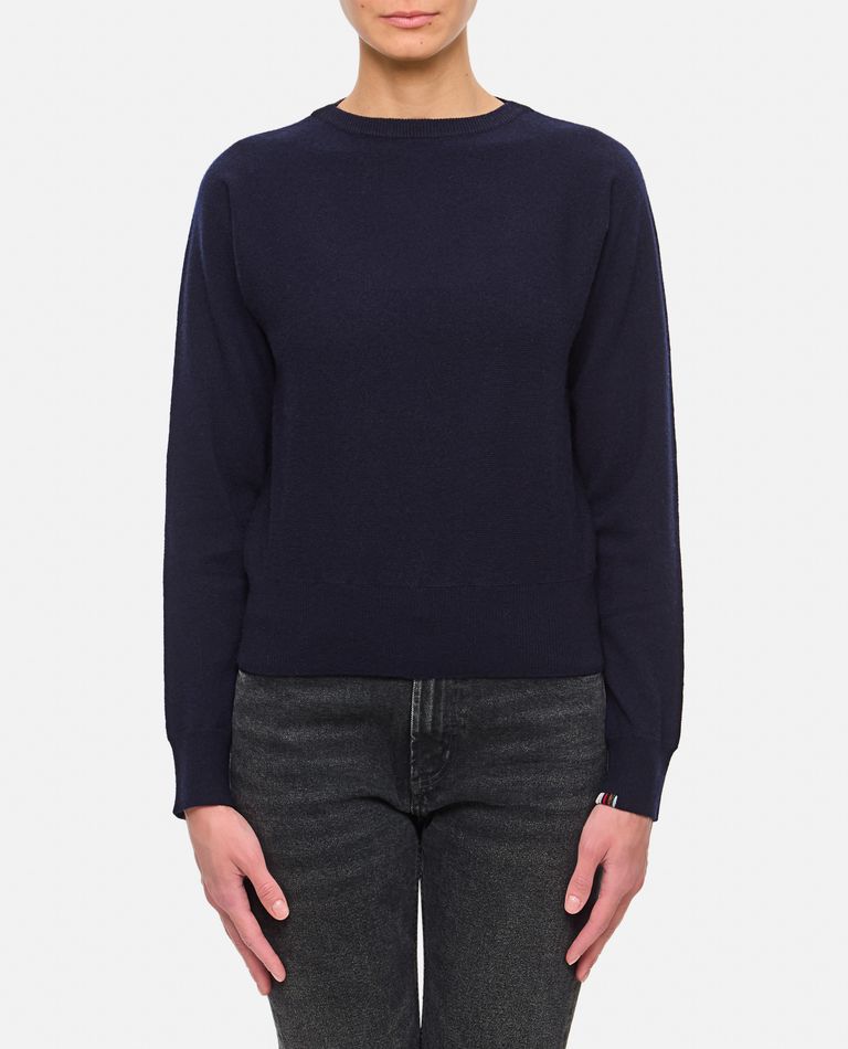 Extreme Cashmere X Belle Cashmere Stretch 2.26 Pullover In Blue