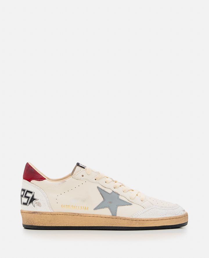 Golden Goose - BALL STAR NAPPA UPPER SUEDE TOE AND SPUR LEATHER STAR NABUK HEEL_1