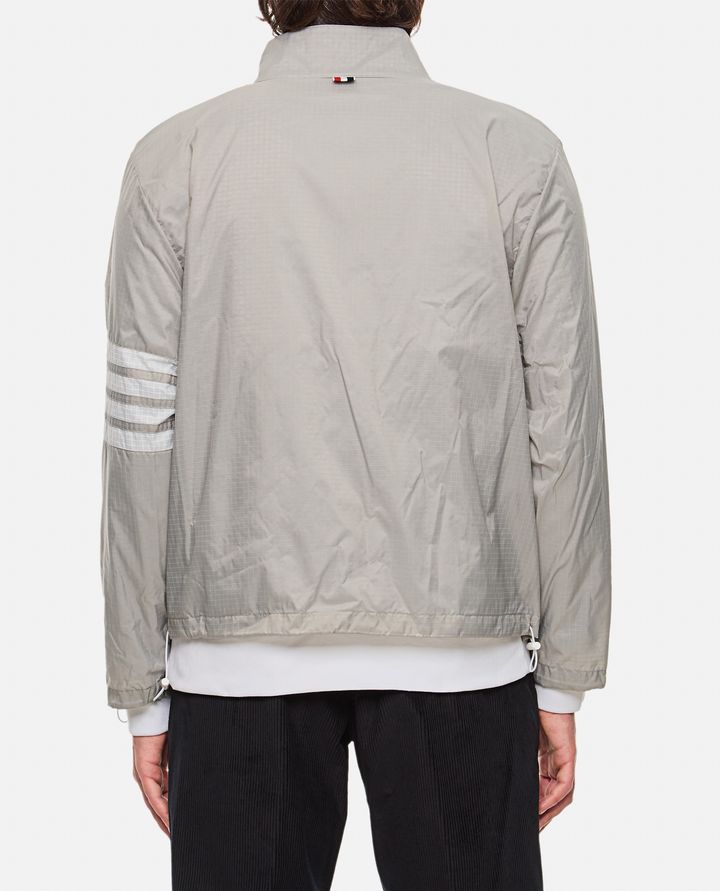 Thom Browne - FUNNEL NECK JACKET W/ 4 BAR_3