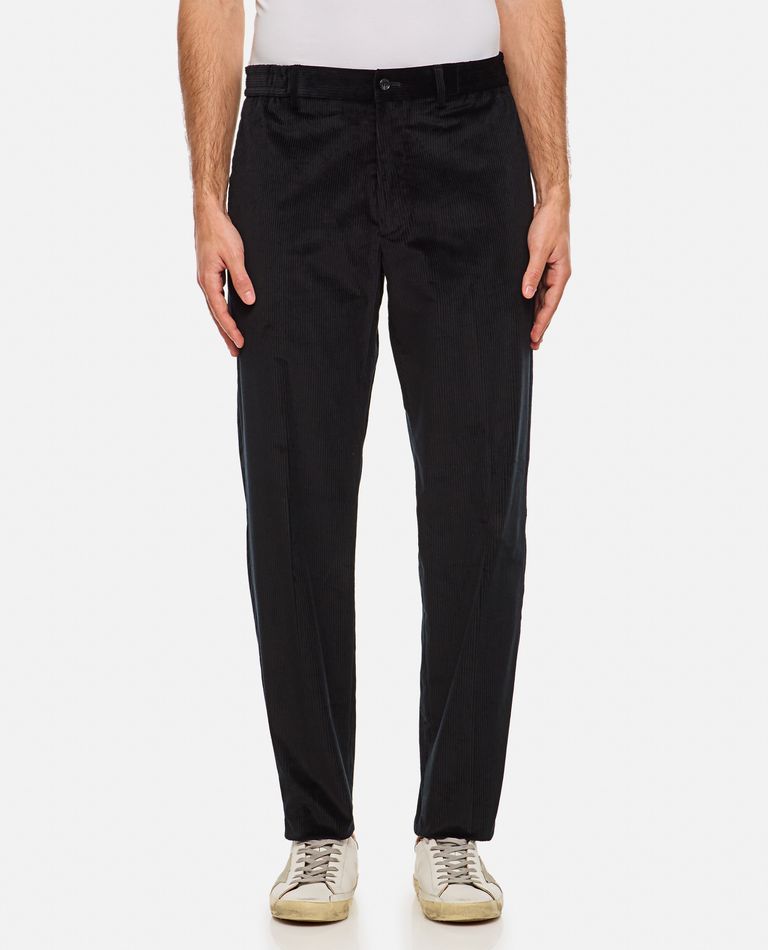Shop Tagliatore Trousers In Black