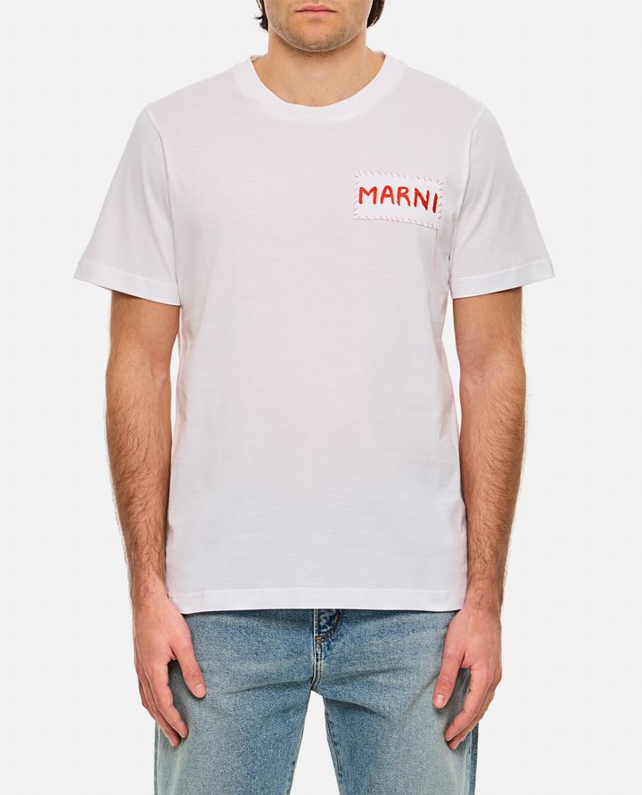 Marni - COTTON MINI LOGO T-SHIRT_1