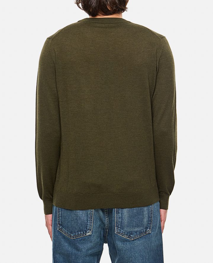 Fendi - PULLOVER WOOL FF EMBOSS_3