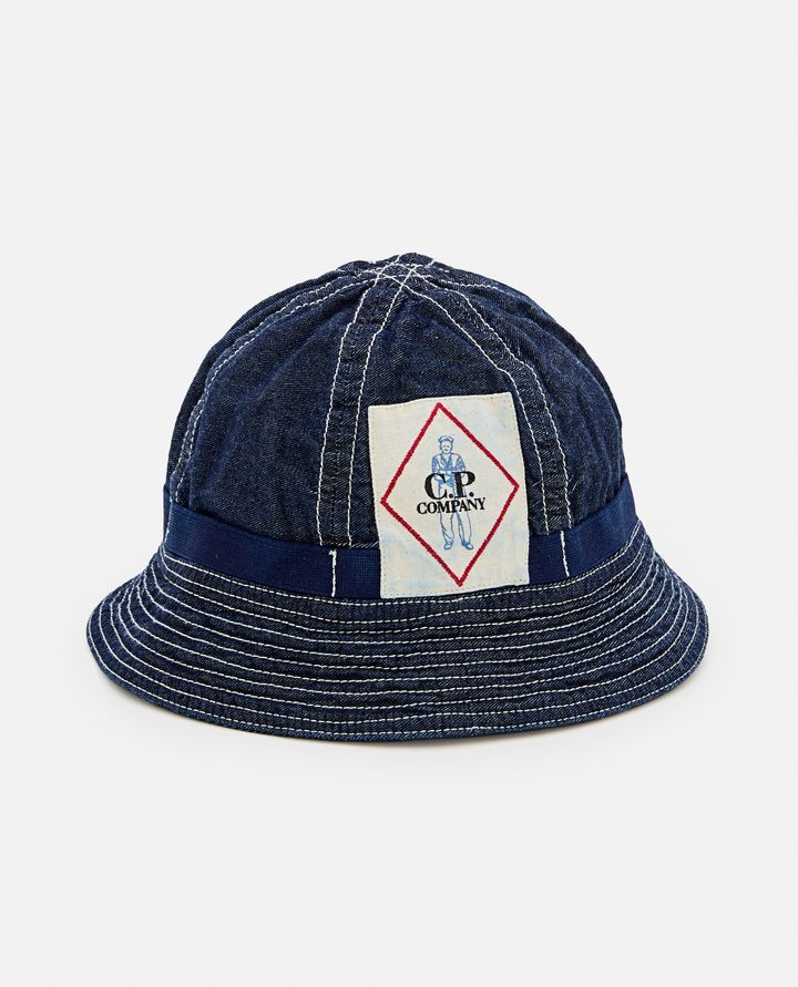 C.P. Company - DENIM 3/1 BUCKET HAT_1