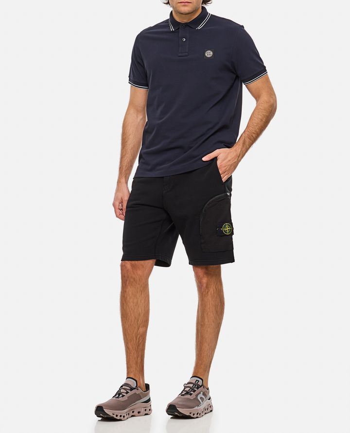 Stone Island - BLACK MEN'S SHORTS_2