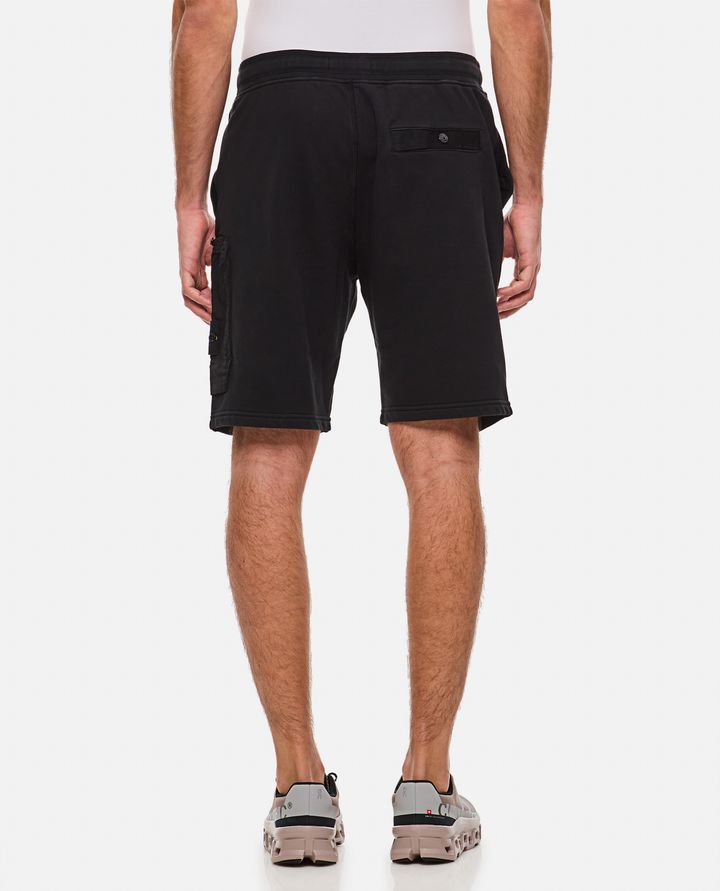 Stone Island - BLACK MEN'S SHORTS_3