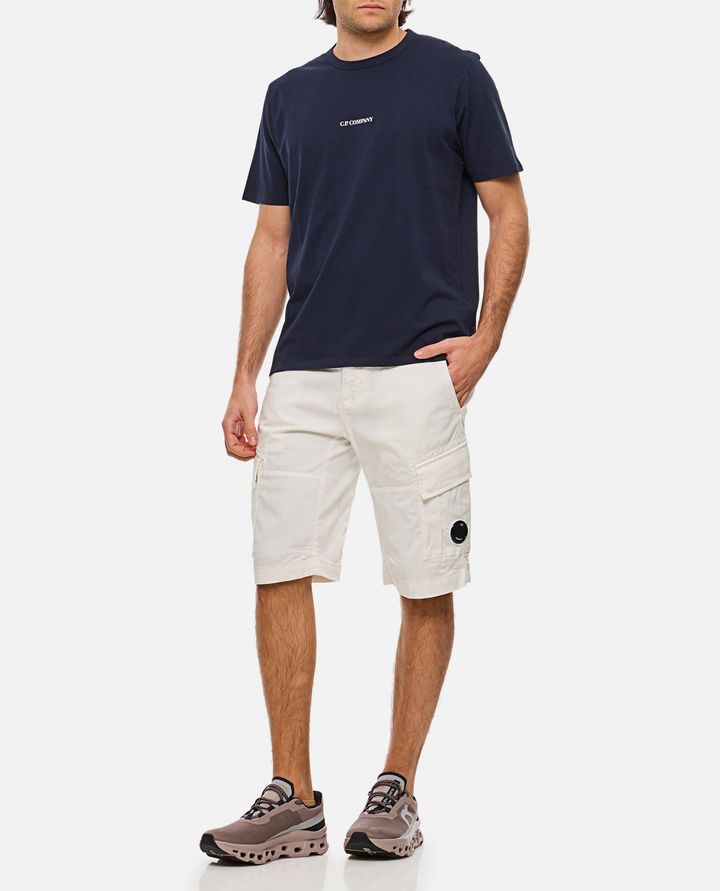 C.P. Company - STRETCH SATEEN CARGO SHORTS_2