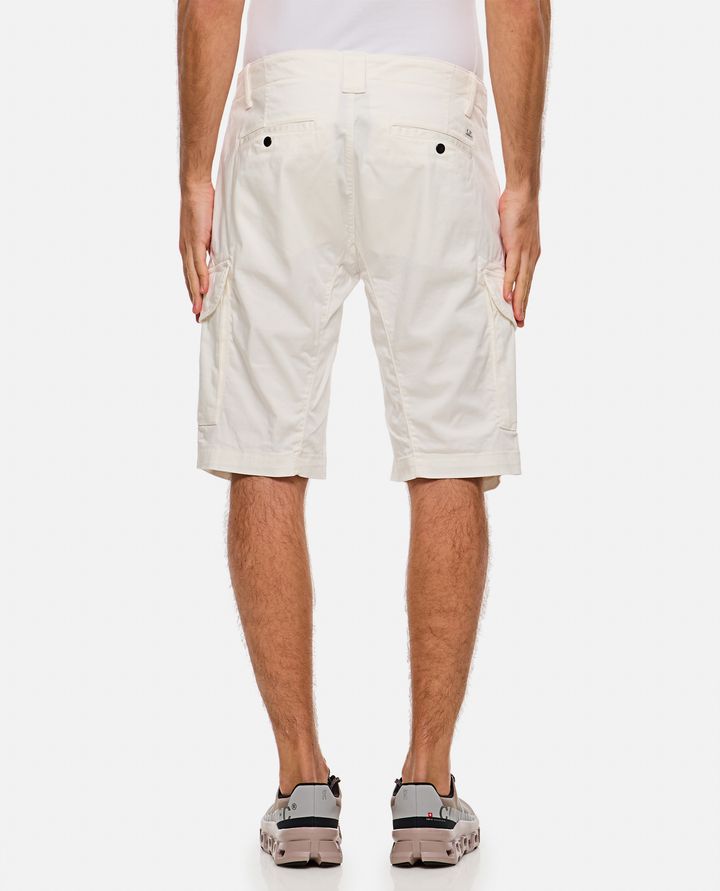 C.P. Company - STRETCH SATEEN CARGO SHORTS_3