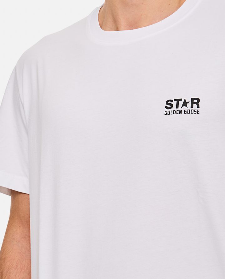 Golden Goose - STAR M'S REGULAR T-SHIRT / LOGO/ BIG STAR BACK/ BLACKBOARD_4