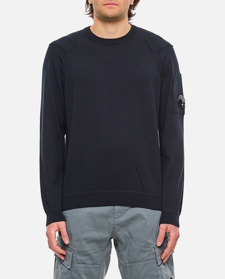 C.P. Company - SEA ISLAND CREW NECK LENS KNIT_1