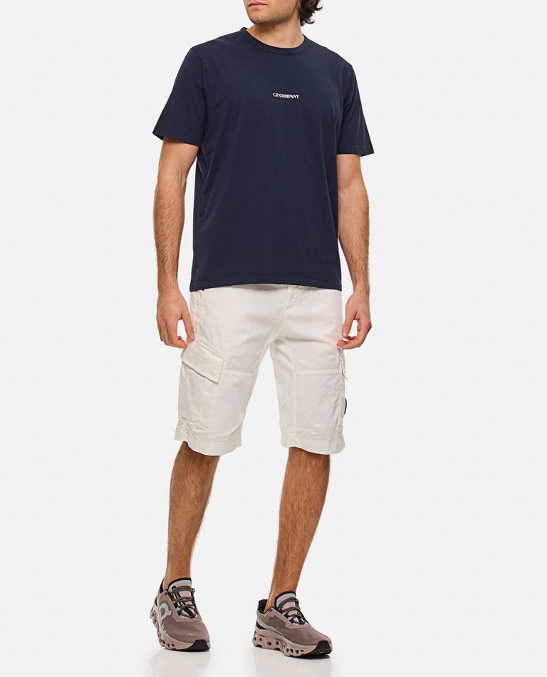 C.p. Company Metropolis Series Mercerized T-shirt In Blue