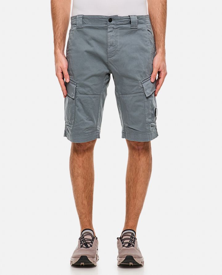 C.P. Company - SATEEN STRETCH CARGO SHORTS_1