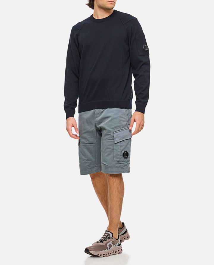 C.P. Company - SATEEN STRETCH CARGO SHORTS_2