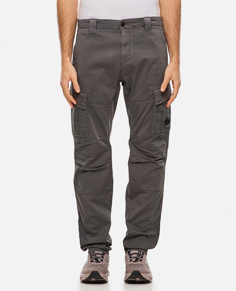 SATEEN STRETCH CARGO LENS PANTS for Men - C.P. Company | Biffi