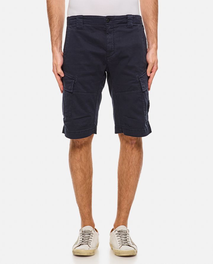 C.P. Company - SATEEN STRETCH CARGO SHORTS_1