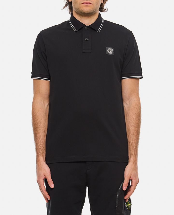 Stone Island - SLIM-FIT SHORT-SLEEVE POLO SHIRT_1