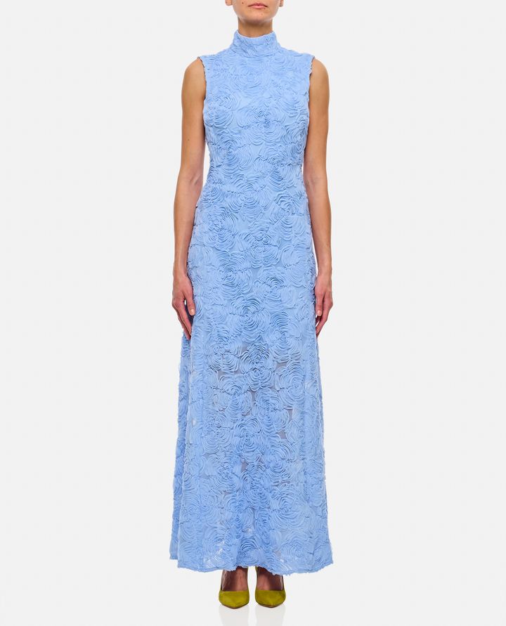 Rotate Birger Christensen - FLOWER MESH MAXI DRESS_1