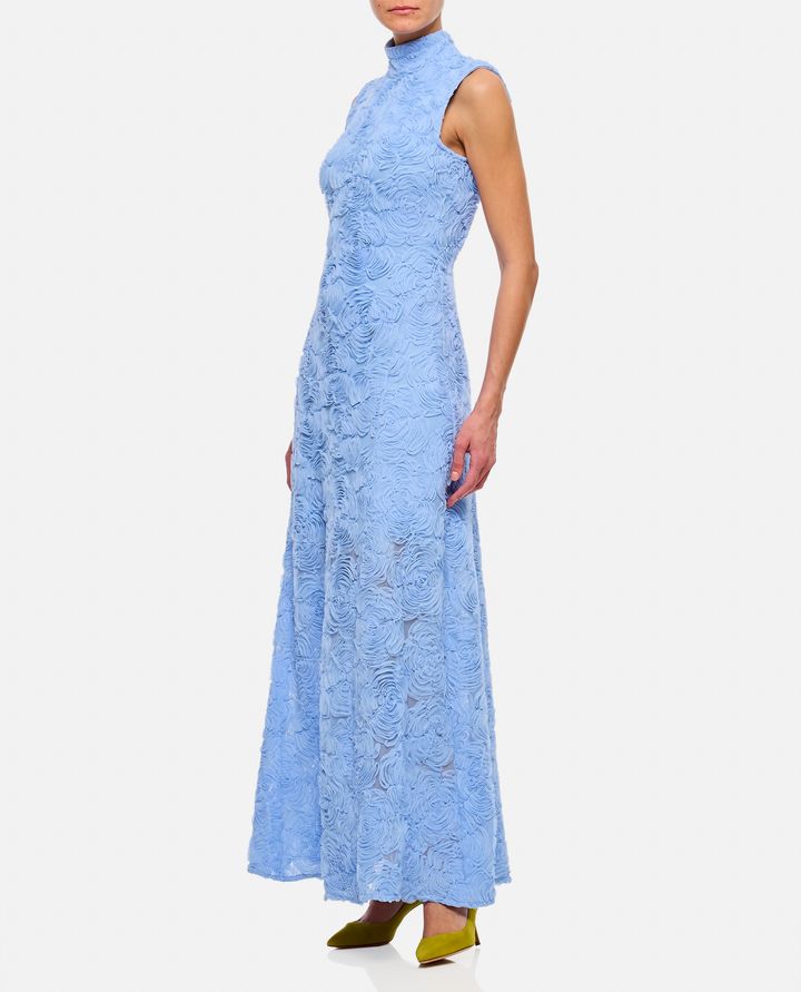 Rotate Birger Christensen - FLOWER MESH MAXI DRESS_2