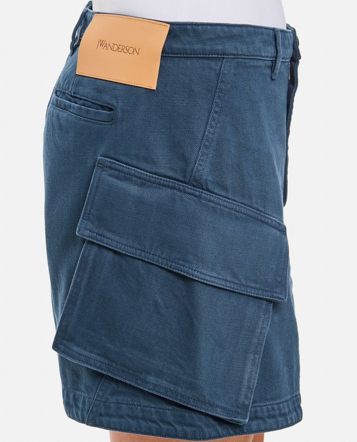 JW Anderson - HIGH WAIST CARGO SHORTS_4