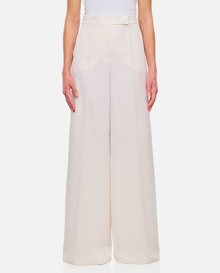 Max Mara Pants Woman Color White In White