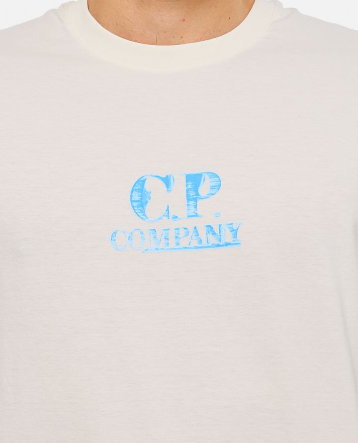 C.P. Company - 30/1 JERSEY T-SHIRT WITH GRAPHIC LOGO_4