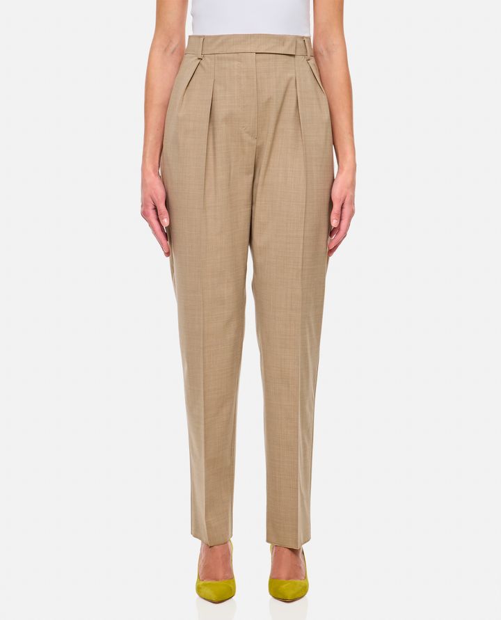 Max Mara - FINALE HIGH WAIST TROUSERS WITH SARTORIAL PINCES_1