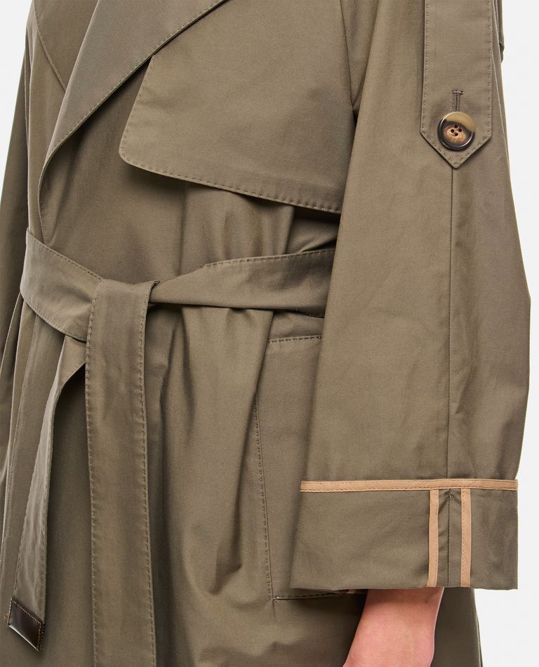 OVERSIZED WATER-REPELLENT TWILL TRENCH for Women - Max Mara