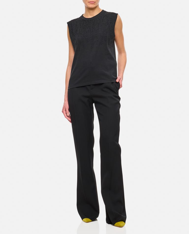 Golden Goose Sleeveless Top With In Black