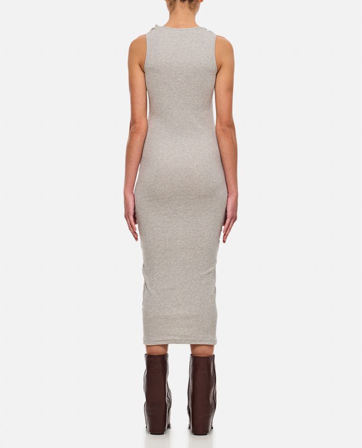 JW Anderson - ANCHOR EMBROIDERY TWISTED STRAP DRESS_3