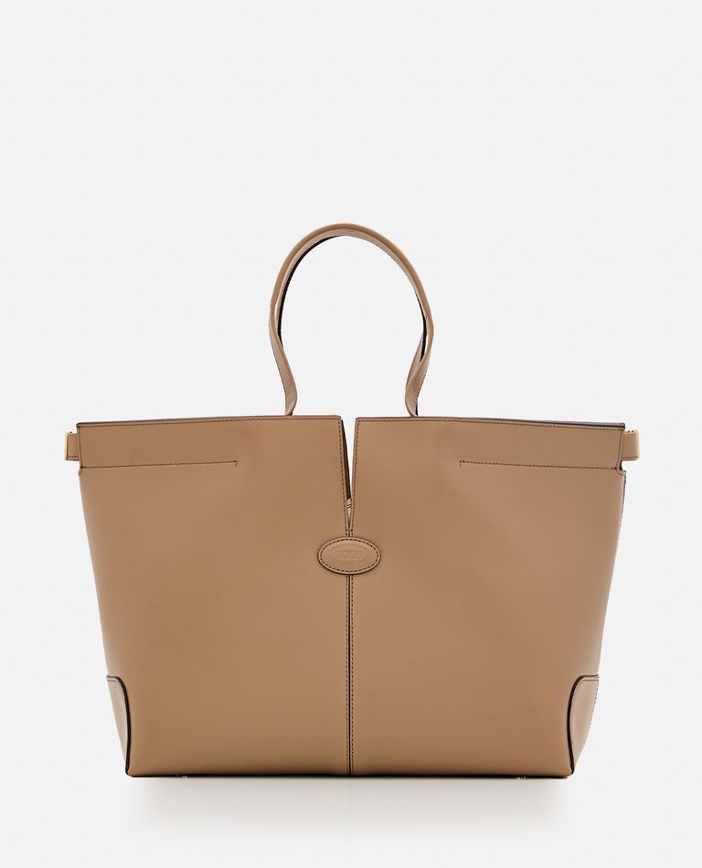 Tod's Dbm Shopping Bag In Brown
