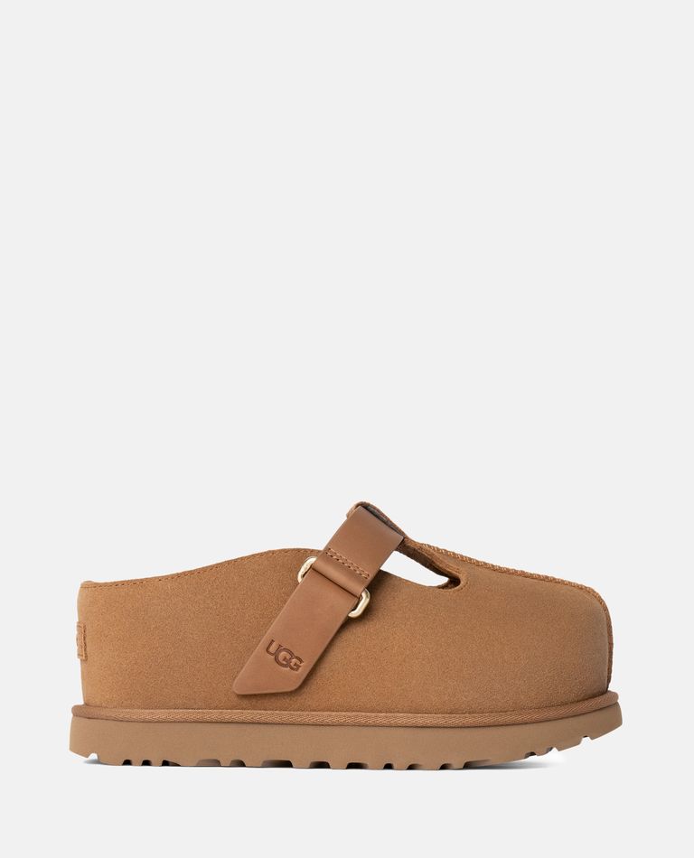Ugg Women S Goldenstar Hi Clogs Chestnut In Brown