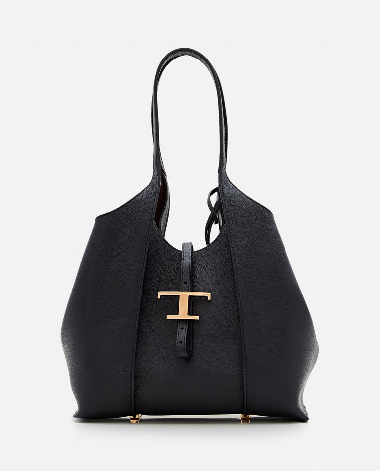 Tod's Tsb Small Shopping Bag In Black