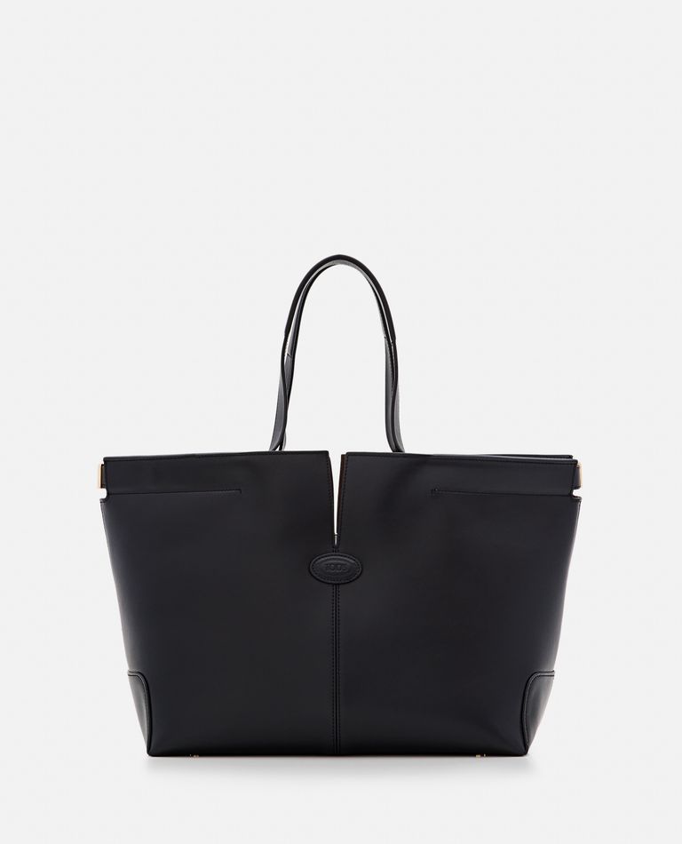 Tod's Dbm Shopping Medium-small In Black