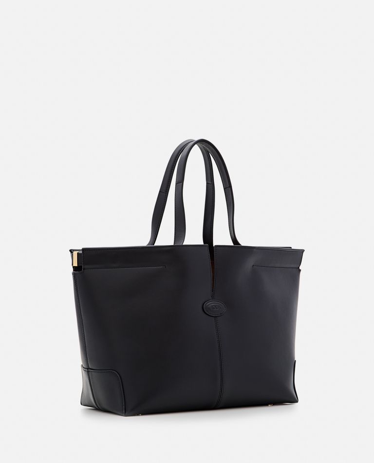 Tod's Dbm Shopping Medium-small In Black