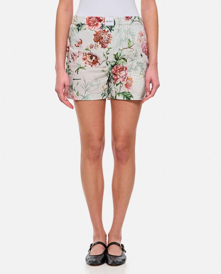 Attico Short Treasures Ivory In White