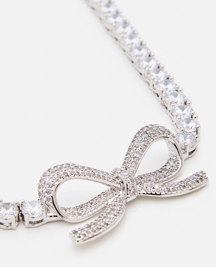 Self-Portrait - DIAMANTE BOW TENNIS CHOKER_2