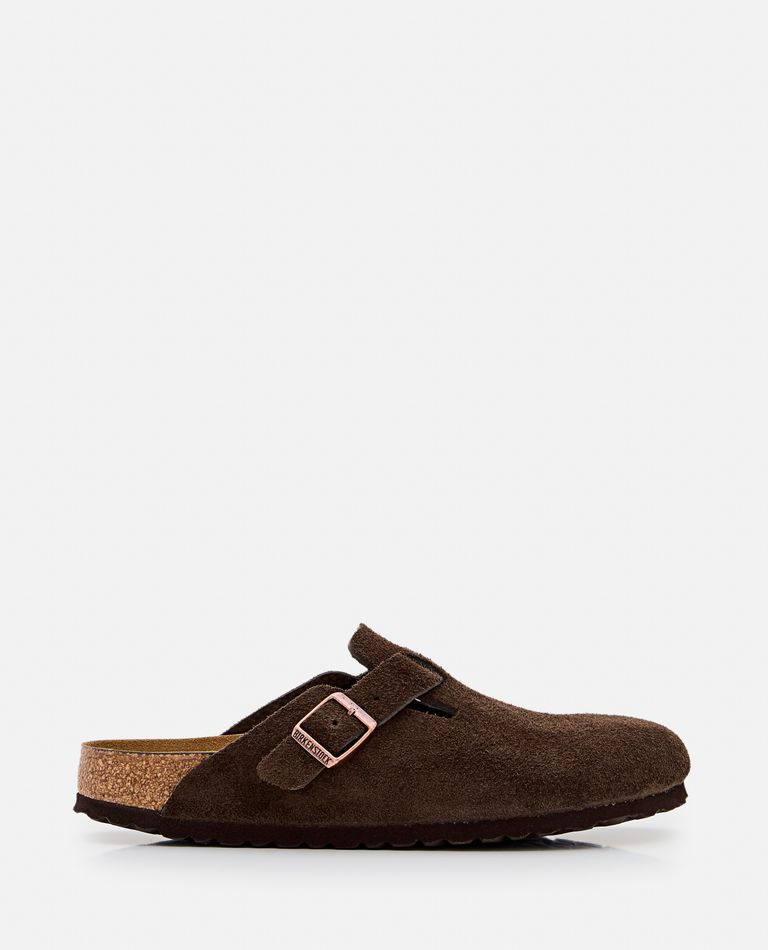 Birkenstock Boston Sabot Mocca In Brown